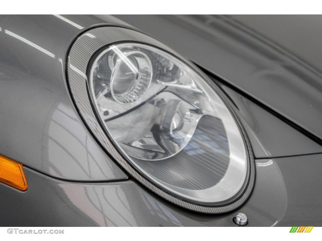 2008 911 Carrera S Cabriolet - Meteor Grey Metallic / Black photo #29