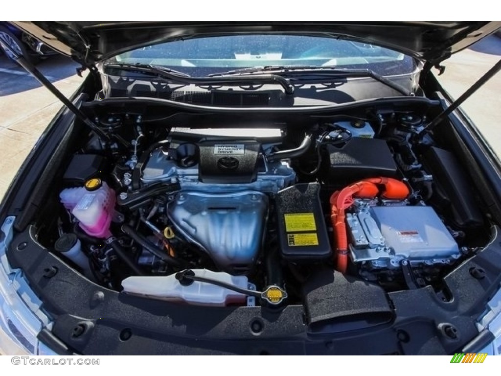 2014 Camry Hybrid XLE - Attitude Black Metallic / Ash photo #26