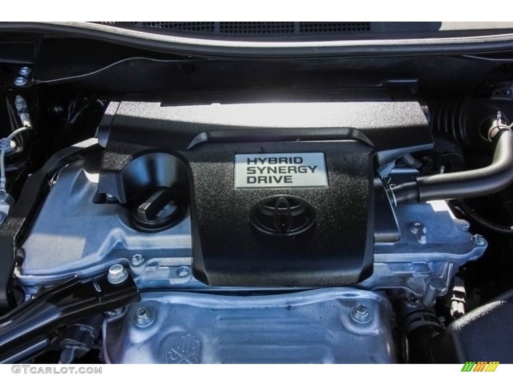 2014 Camry Hybrid XLE - Attitude Black Metallic / Ash photo #27