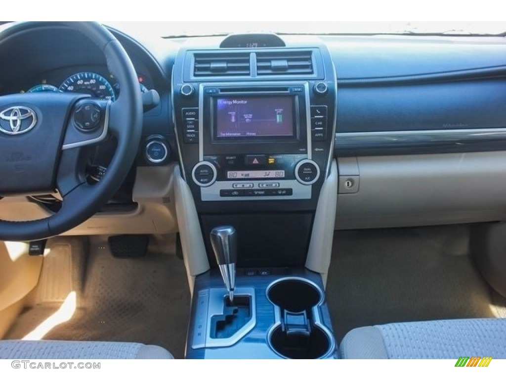 2014 Camry Hybrid XLE - Attitude Black Metallic / Ash photo #30