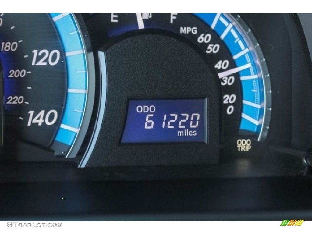 2014 Camry Hybrid XLE - Attitude Black Metallic / Ash photo #41