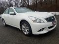 Moonlight White 2012 Infiniti G 37 x AWD Sedan