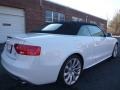 2015 Ibis White Audi A5 Premium Plus quattro Convertible  photo #5