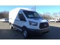 2018 Oxford White Ford Transit Van 250 MR Long  photo #1