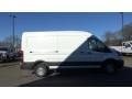 2018 Oxford White Ford Transit Van 250 MR Long  photo #8