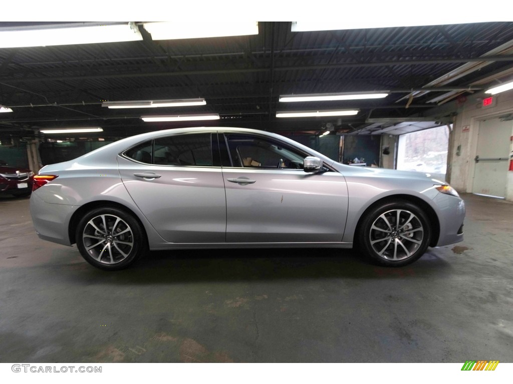 2017 TLX V6 SH-AWD Technology Sedan - Lunar Silver Metallic / Ebony photo #7