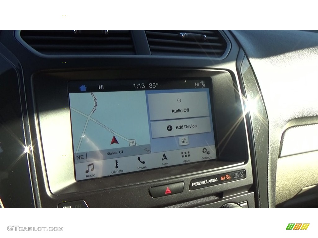2018 Explorer XLT 4WD - White Platinum / Medium Stone photo #15
