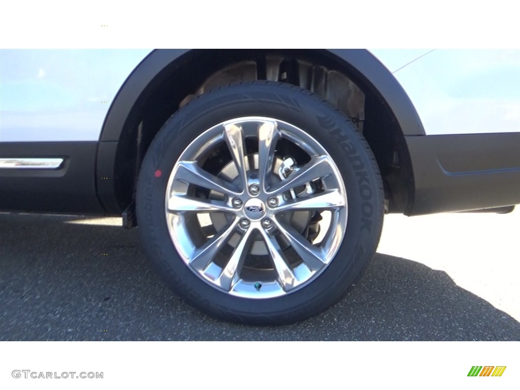 2018 Explorer XLT 4WD - White Platinum / Medium Stone photo #21