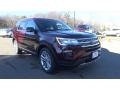 2018 Burgundy Velvet Ford Explorer XLT 4WD  photo #1