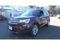 2018 Burgundy Velvet Ford Explorer XLT 4WD  photo #3