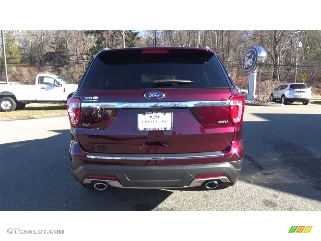 2018 Explorer XLT 4WD - Burgundy Velvet / Ebony Black photo #6