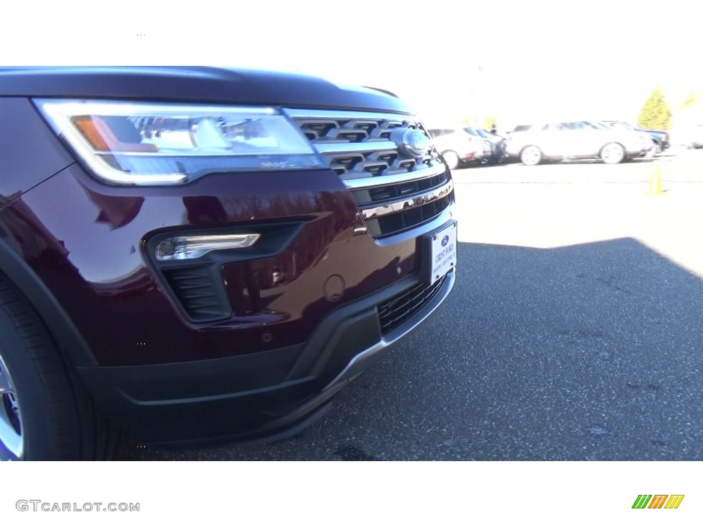 2018 Explorer XLT 4WD - Burgundy Velvet / Ebony Black photo #29