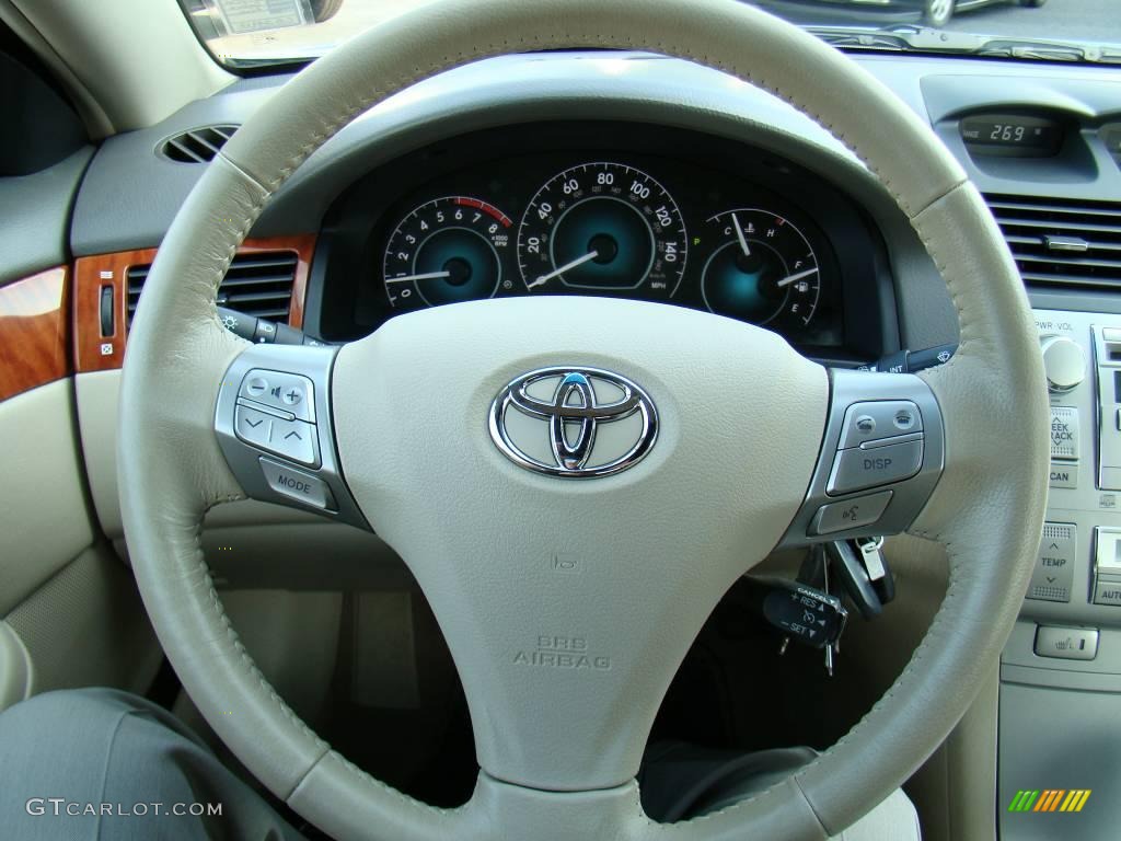 2007 Solara SLE V6 Convertible - Cosmic Blue Metallic / Ivory photo #17