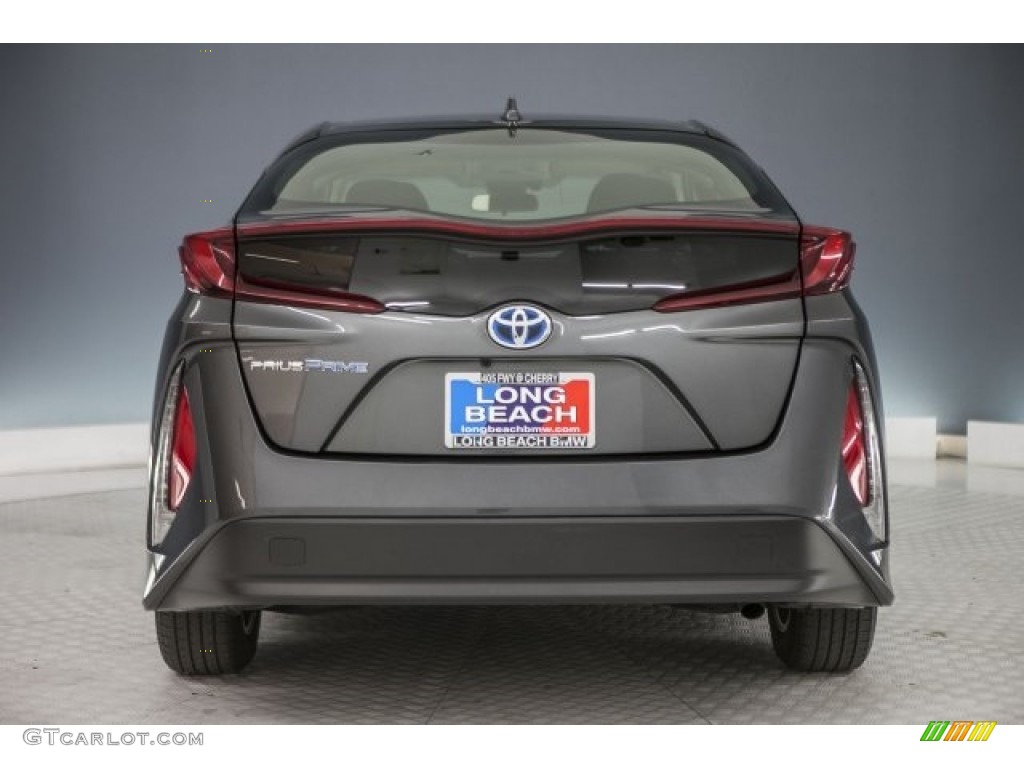 2017 Prius Prime Premium - Magnetic Gray Metallic / Black photo #3