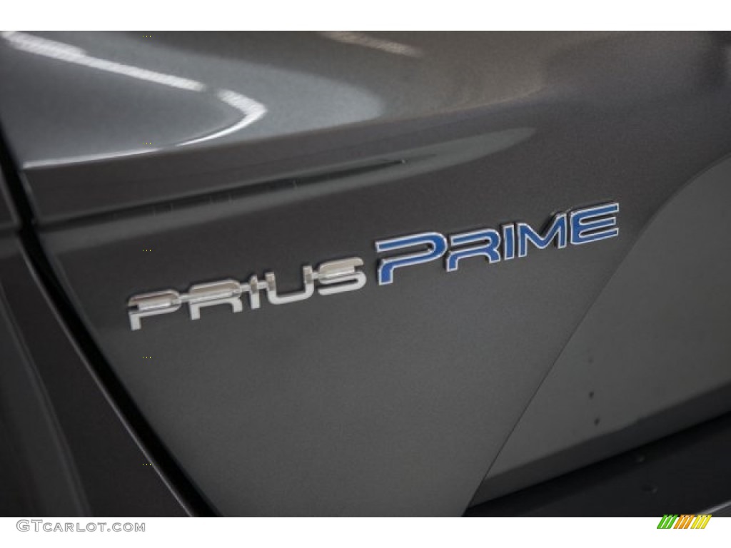 2017 Prius Prime Premium - Magnetic Gray Metallic / Black photo #7