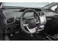2017 Toyota Prius Prime Black Interior Dashboard Photo