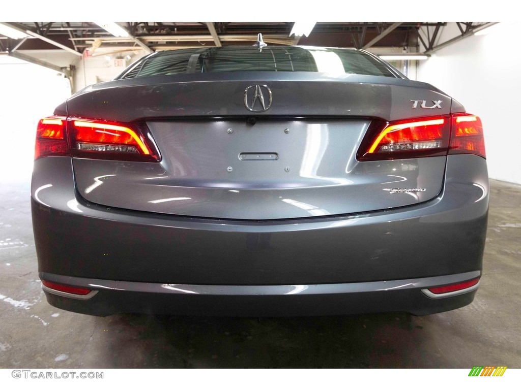 2017 TLX V6 SH-AWD Technology Sedan - Modern Steel Metallic / Ebony photo #5