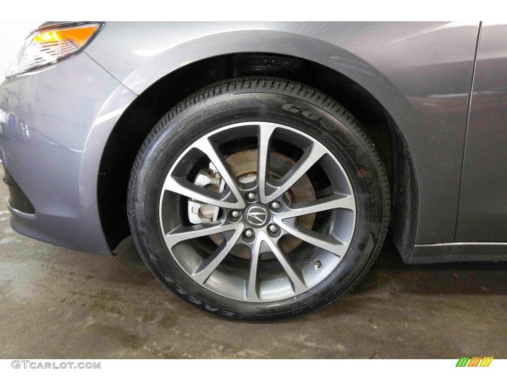 2017 TLX V6 SH-AWD Technology Sedan - Modern Steel Metallic / Ebony photo #11