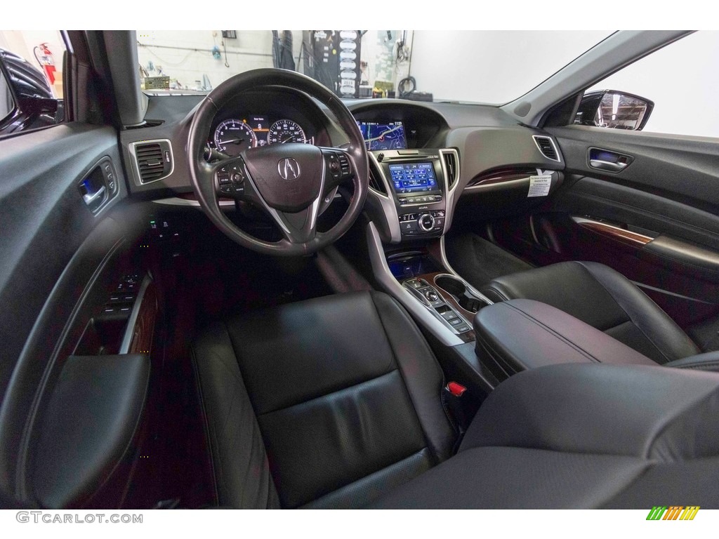 2017 TLX V6 SH-AWD Technology Sedan - Modern Steel Metallic / Ebony photo #18