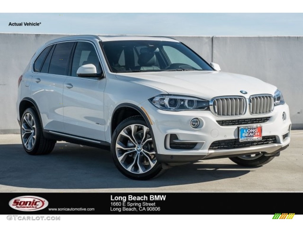 Alpine White BMW X5