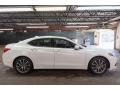 2017 Bellanova White Pearl Acura TLX V6 SH-AWD Technology Sedan  photo #8