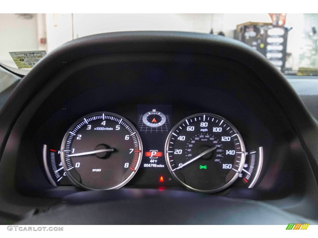 2017 TLX V6 Technology Sedan - San Marino Red / Ebony photo #37
