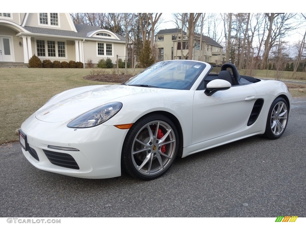 White 2017 Porsche 718 Boxster S Exterior Photo #124904019