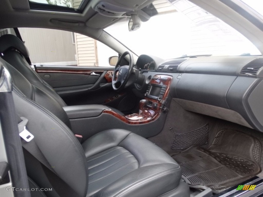 2003 CL 55 AMG - Brilliant Silver Metallic / Charcoal photo #23