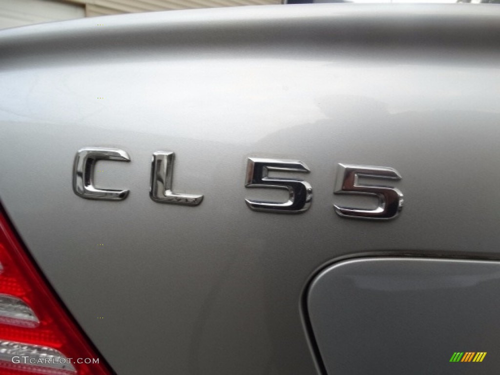 2003 CL 55 AMG - Brilliant Silver Metallic / Charcoal photo #27