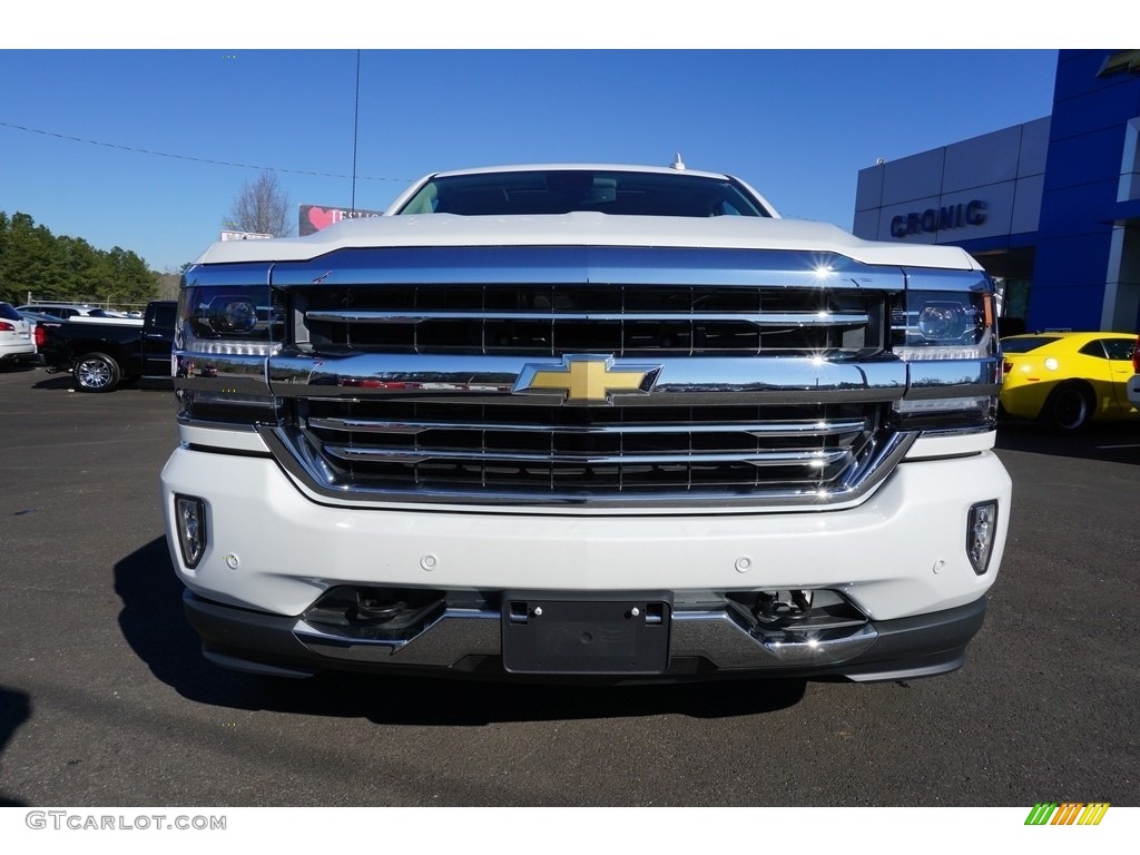 2018 Silverado 1500 High Country Crew Cab 4x4 - Iridescent Pearl Tricoat / High Country Saddle photo #2