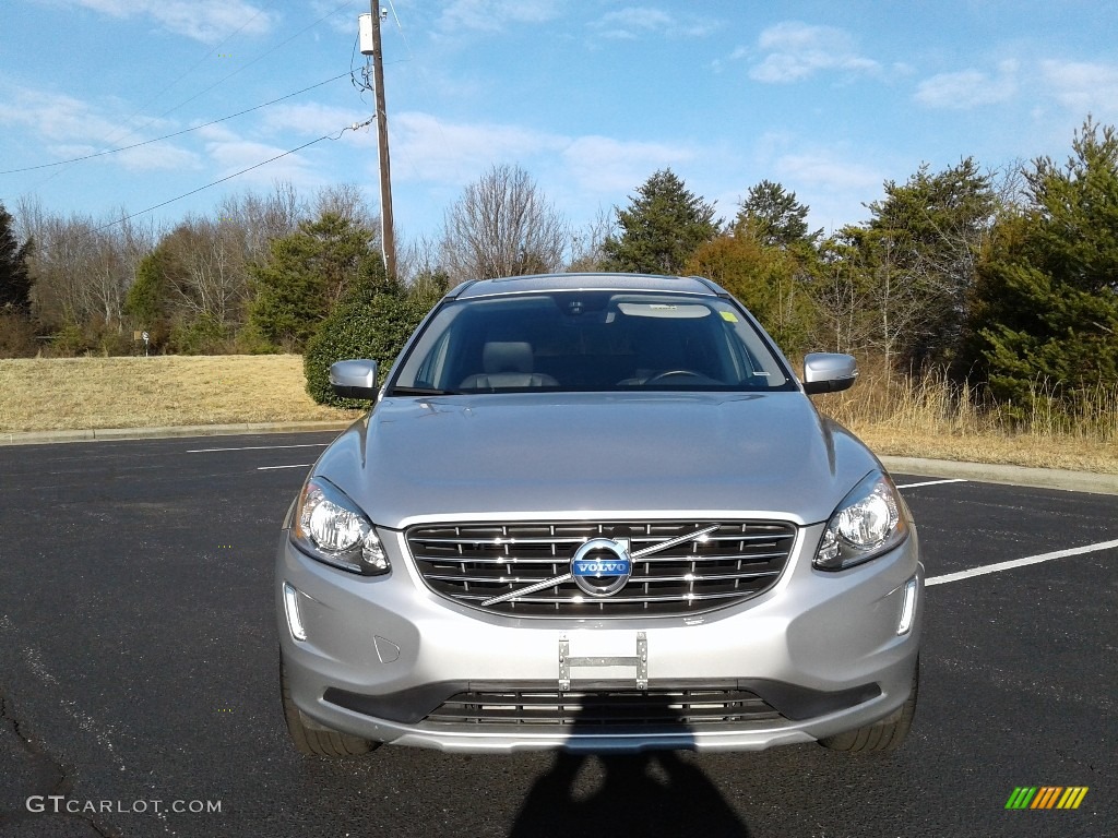 2017 XC60 T5 AWD Inscription - Bright Silver Metallic / Off Black photo #3
