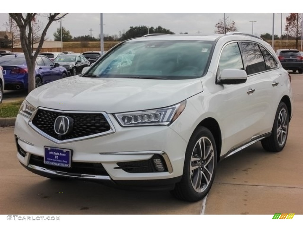 2018 MDX  - White Diamond Pearl / Ebony photo #3