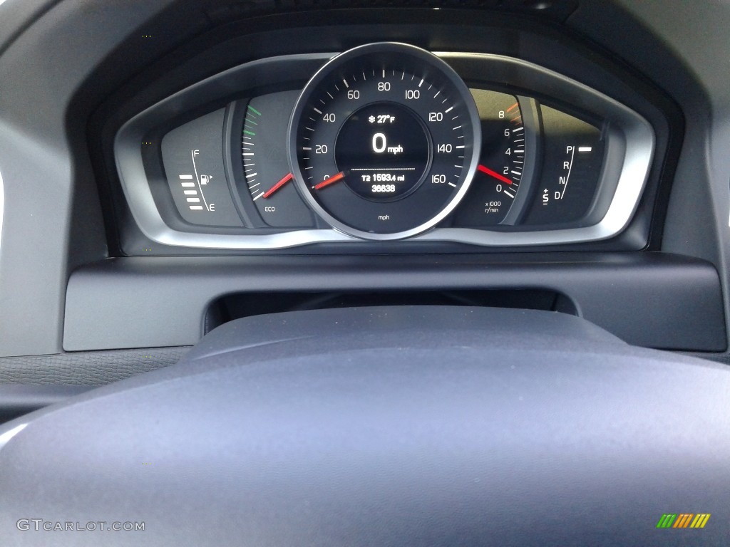 2017 XC60 T5 AWD Inscription - Bright Silver Metallic / Off Black photo #18