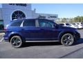 2018 Contusion Blue Pearl Dodge Journey Crossroad  photo #8