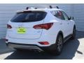 2018 Pearl White Hyundai Santa Fe Sport 2.0T  photo #8