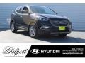 2018 Black Hyundai Santa Fe Sport   photo #1