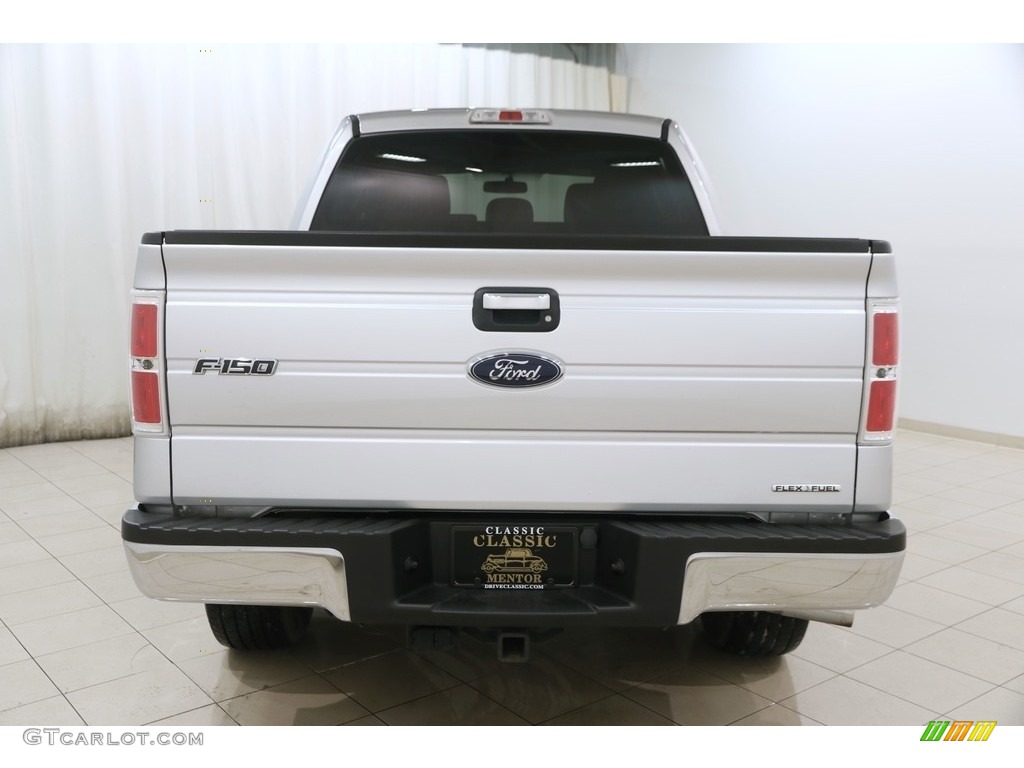 2014 F150 XLT SuperCrew 4x4 - Ingot Silver / Steel Grey photo #16