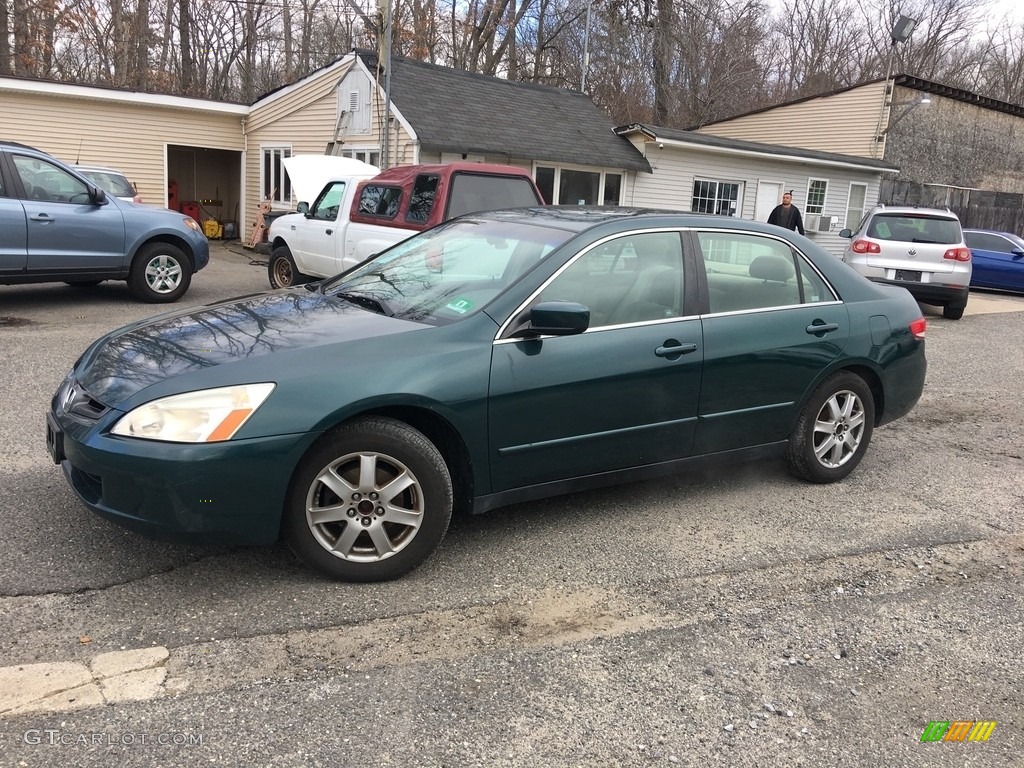 2003 Accord LX Sedan - Noble Green Pearl / Gray photo #1