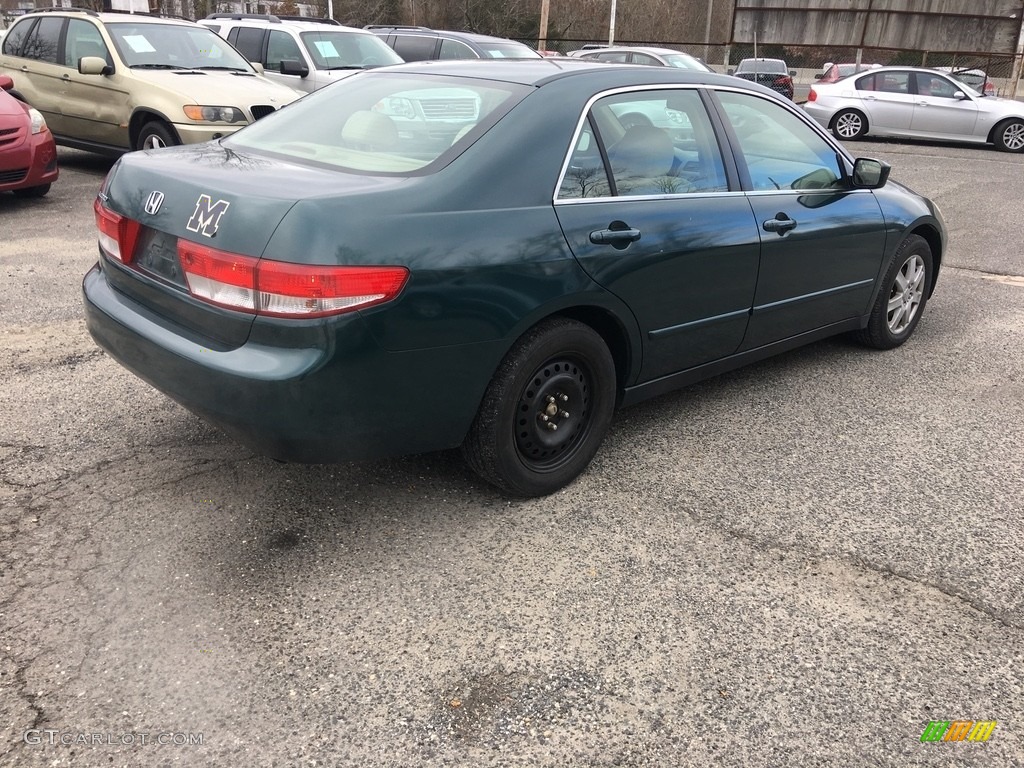 2003 Accord LX Sedan - Noble Green Pearl / Gray photo #5