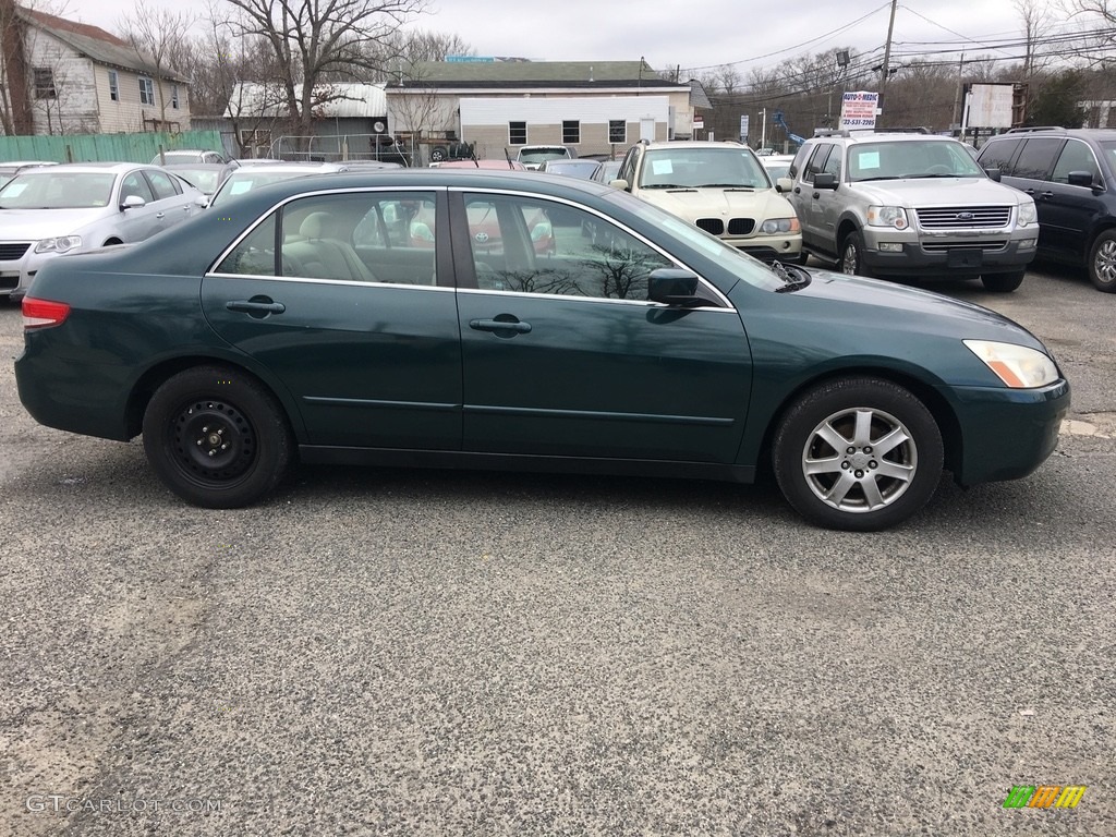 2003 Accord LX Sedan - Noble Green Pearl / Gray photo #6
