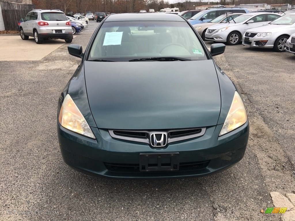 2003 Accord LX Sedan - Noble Green Pearl / Gray photo #8