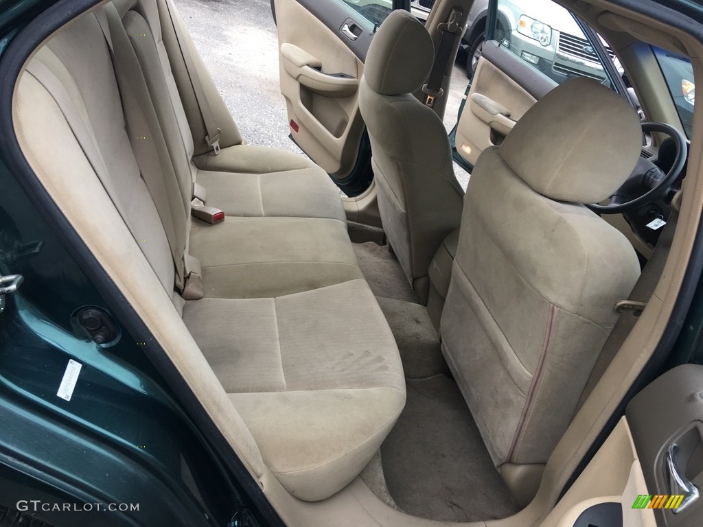 2003 Accord LX Sedan - Noble Green Pearl / Gray photo #14