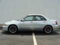 2002 Platinum Silver Metallic Subaru Impreza WRX Sedan  photo #3