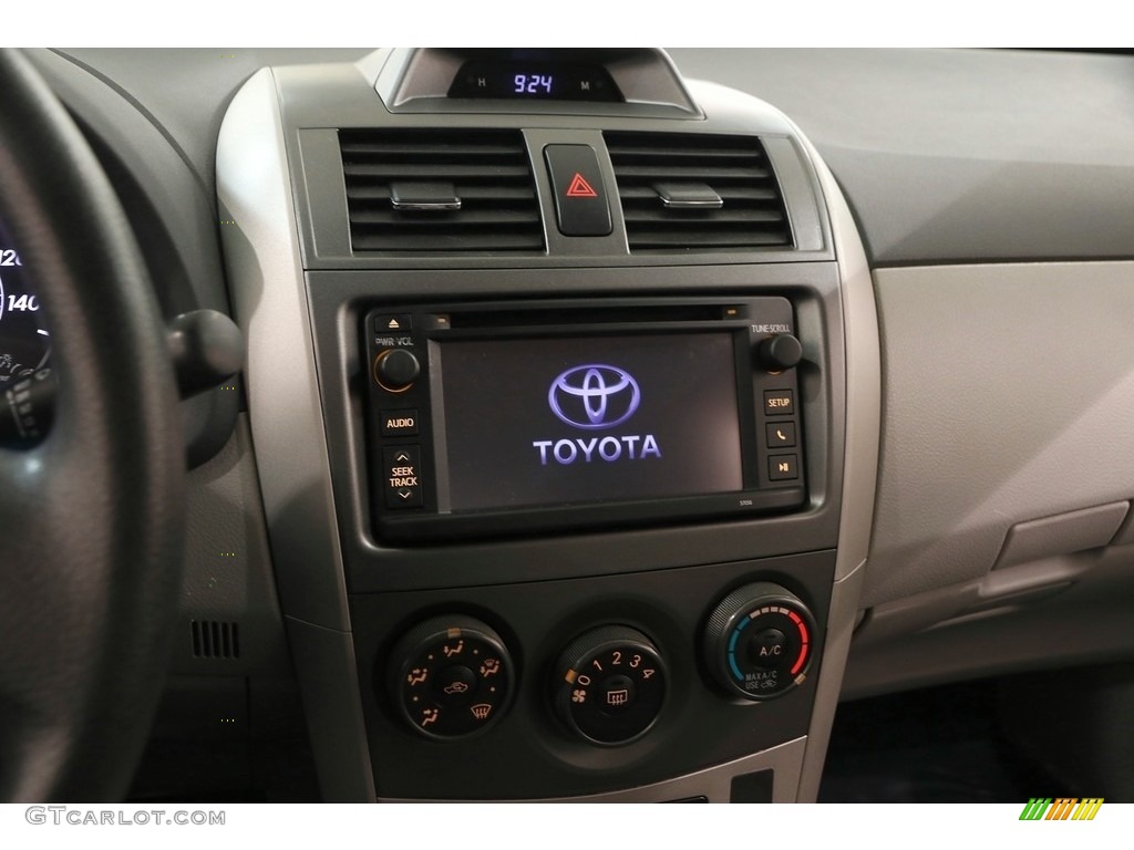 2013 Corolla LE - Magnetic Gray Metallic / Ash photo #8