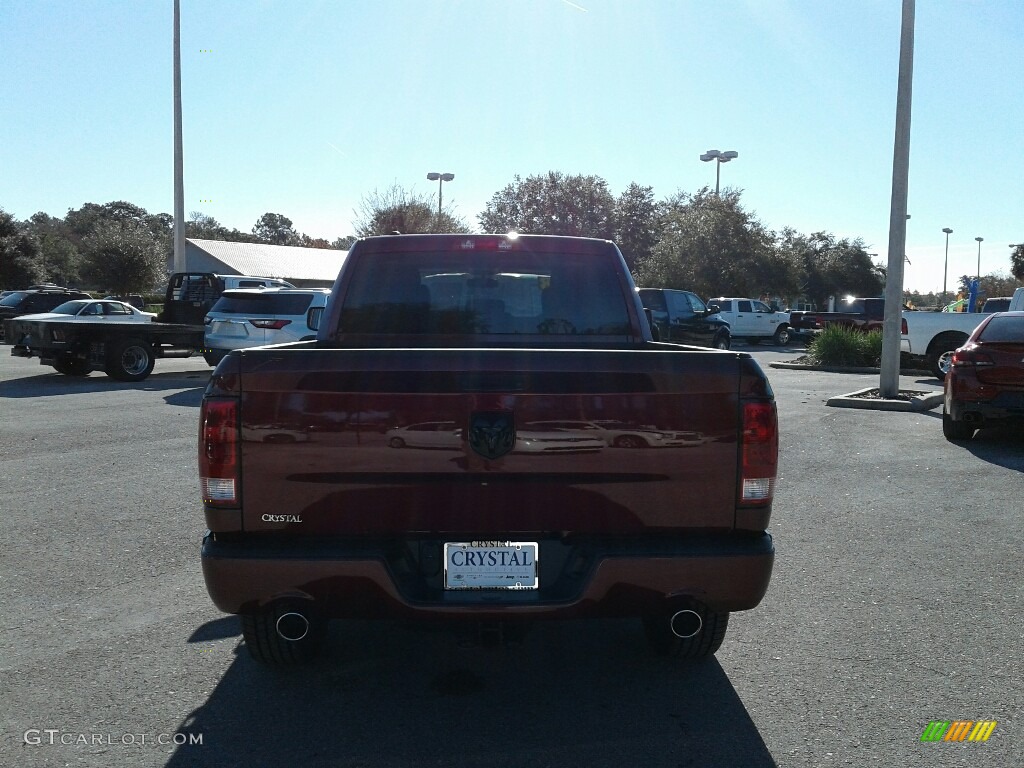 2018 1500 Express Quad Cab - Delmonico Red Pearl / Black/Diesel Gray photo #4
