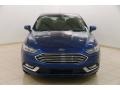 2017 Lightning Blue Ford Fusion Hybrid SE  photo #2