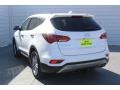 2018 Pearl White Hyundai Santa Fe Sport   photo #6