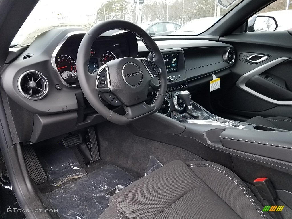Jet Black Interior 2018 Chevrolet Camaro LT Coupe Photo #124915886