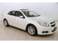 White Diamond Tricoat 2013 Chevrolet Malibu ECO