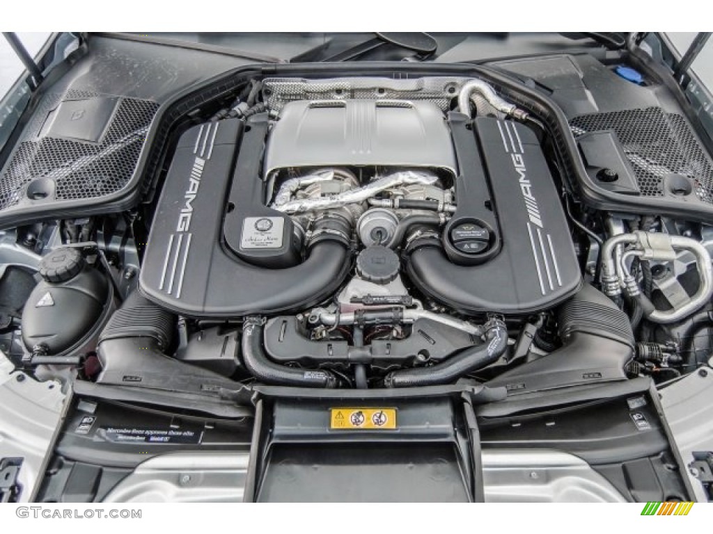 2018 Mercedes-Benz C 63 S AMG Sedan 4.0 Liter AMG biturbo DOHC 32-Valve VVT V8 Engine Photo #124918118